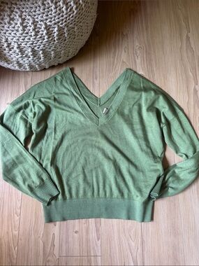 Falconeri Green Cashmere Sweater